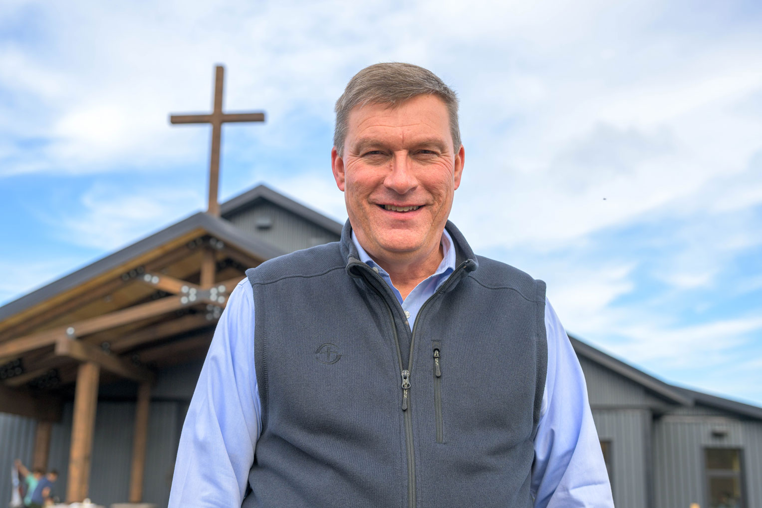 Luther Harrison, vice president of North American Ministries at Samaritan's Purse, has done STUFF since the first thing in Hooper Bay.