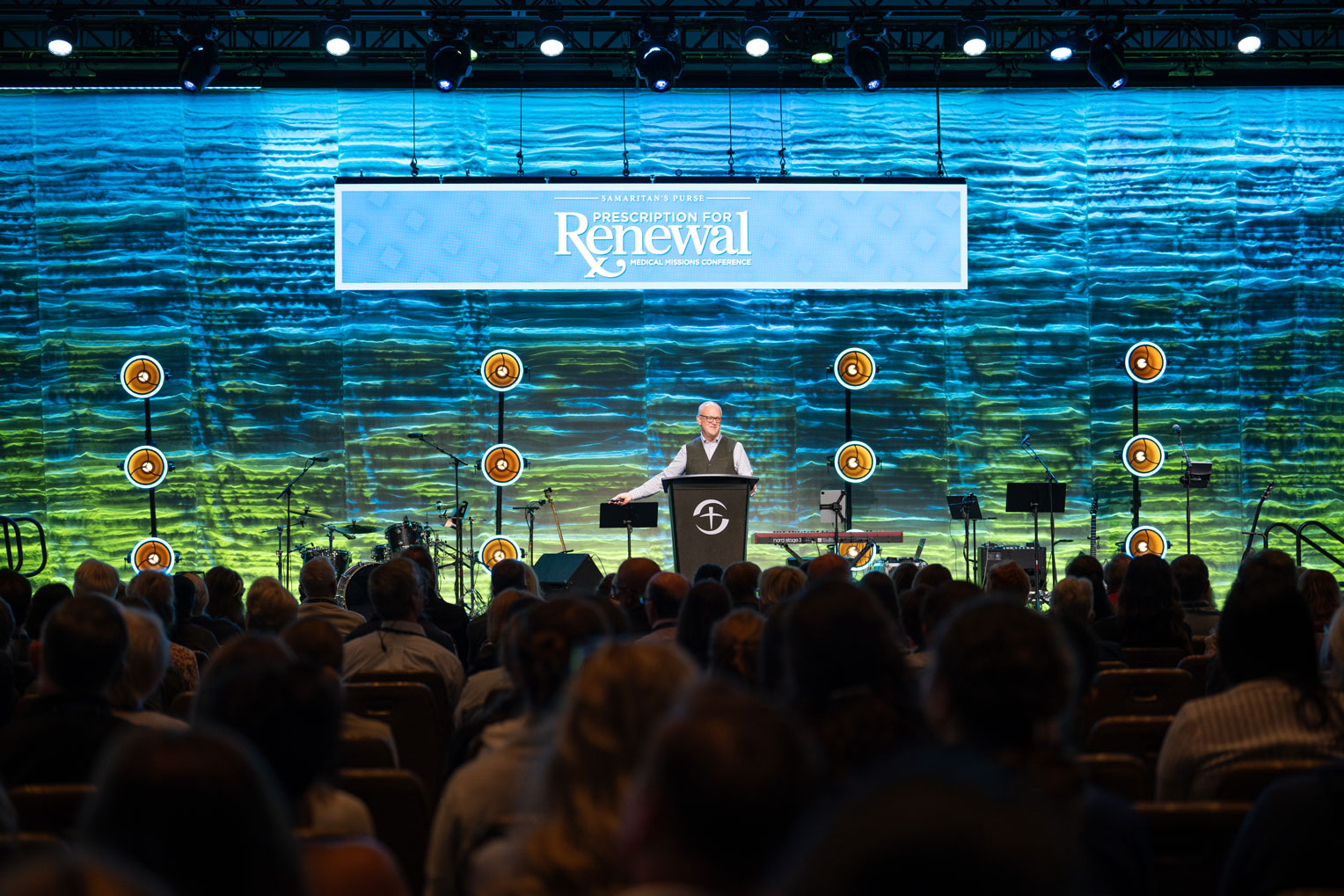 Dr. Jim Ritchie, a member care chaplain with Samaritan’s Purse and an emergency medicine specialist, encouraged attendees about the worthy call to medicine and the Gospel ministry of medical missions.