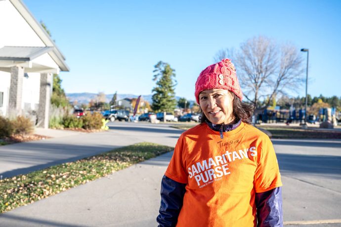 Tugsuu Cook Samaritan's Purse volunteer and Operation Christmas Child shoebox recipient