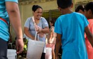Church partner teams are serving joyfully as we distribute food, water, and shelter supplies to communities.