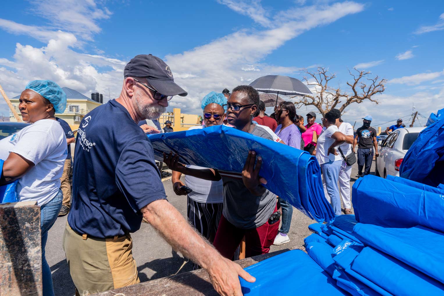 Basic supplies have made a big difference in the upturned lives of displaced families who hope for recovery in the days ahead.