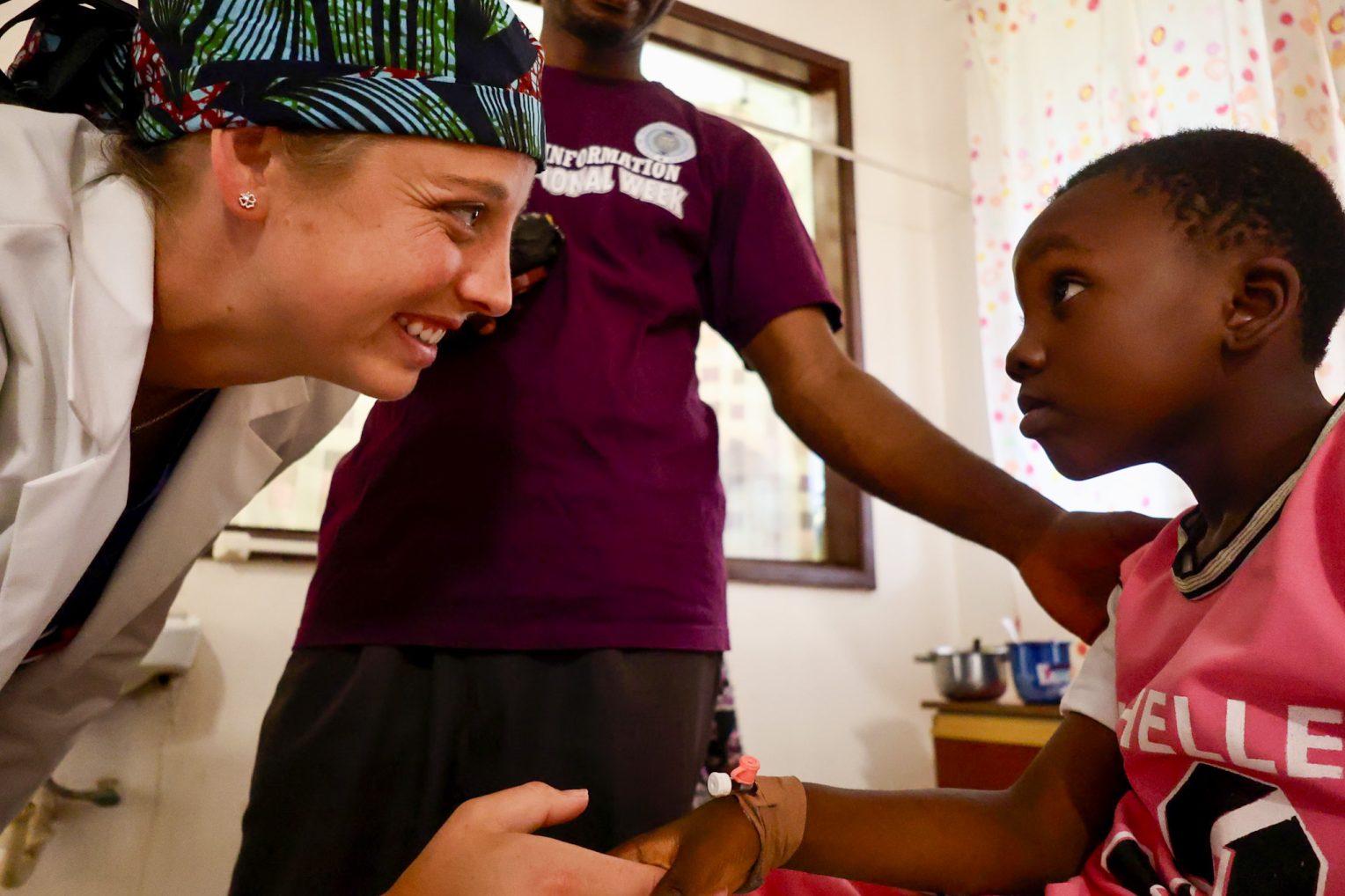 Several other children received surgery through the Samaritan's Purse orthopedic team.