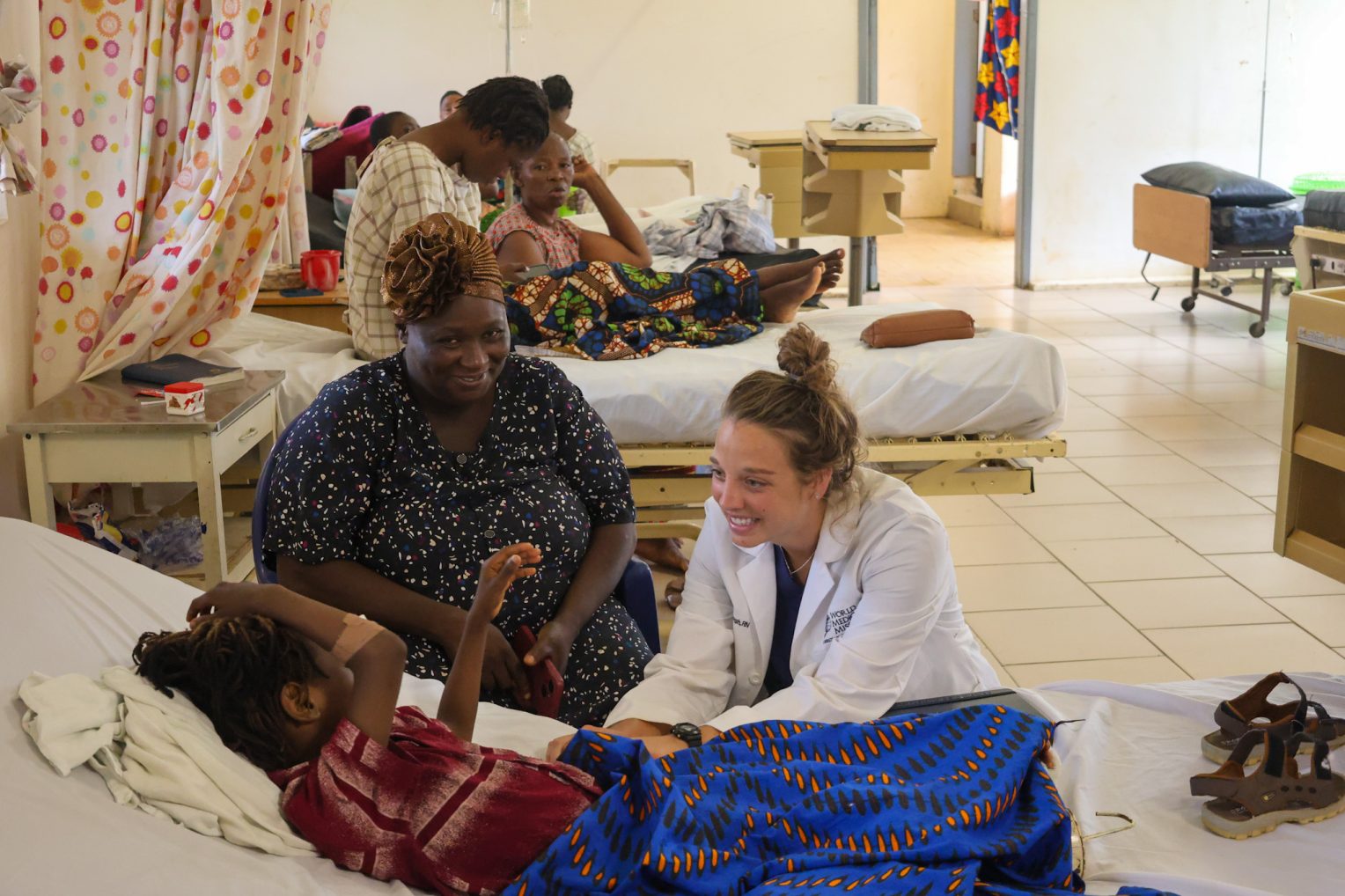 Beyond physical care, the team developed loving relationships with each patient, sharing the Gospel in word and deed.