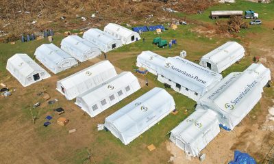 Image of the Emergency Field Hospital in Black River, Jamaica