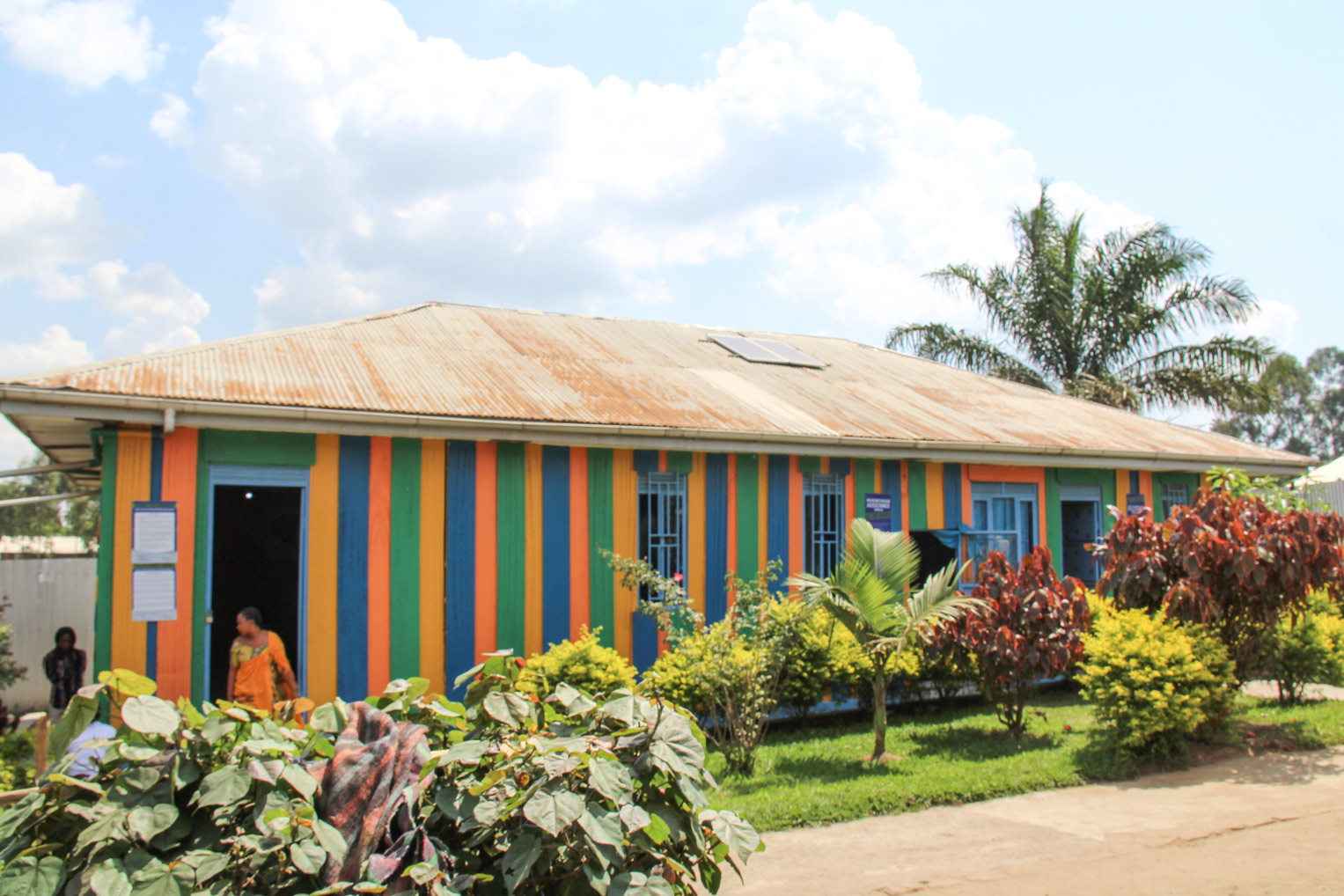 The Samaritan's Purse Safe Haven project provides a safe space in Bunia, Democratic Republic of the Congo, for women to connect with each other and learn livelihood skills.