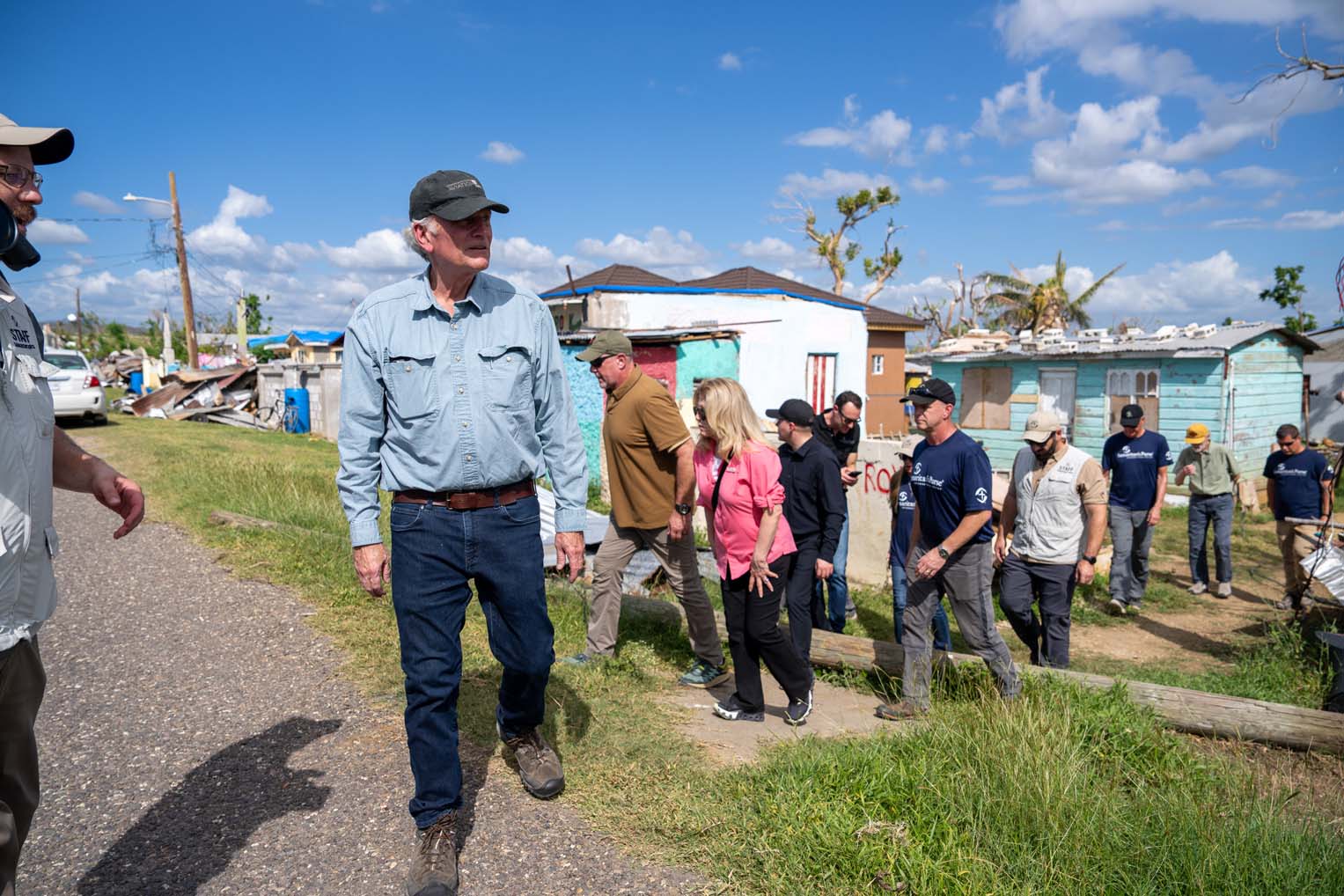 Franklin Graham visits another hurricane-damaged neighborhood in southwest Jamaica, listening to residents and seeing the widespread destruction that Hurricane Melissa left behind.