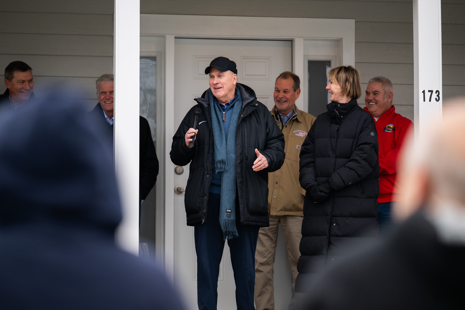 Joseph Craft III, the president and chief executive officer of Alliance Resource Partners, L.P., the third-largest coal producer in the eastern United States, spoke at the dedication. His wife, Kelly, formerly served as the U.S. amabassador to the United Nations.