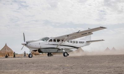 Samaritan's Purse Caravan plane in South Sudan.