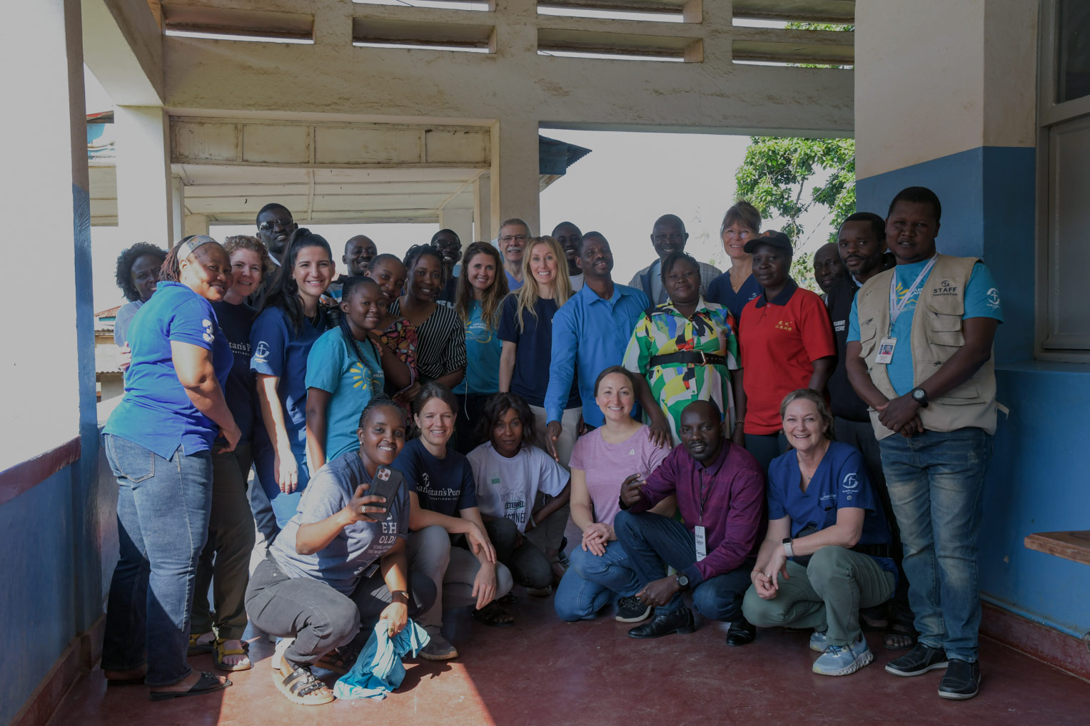 The Samaritan’s Purse surgical team gathers after several days of procedures. We are praising God for lives restored and hearts opened to the Gospel.