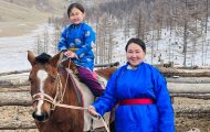Mongolian families receive the gift of healed hearts.