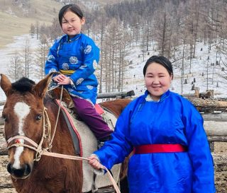 Mongolian families receive the gift of healed hearts.