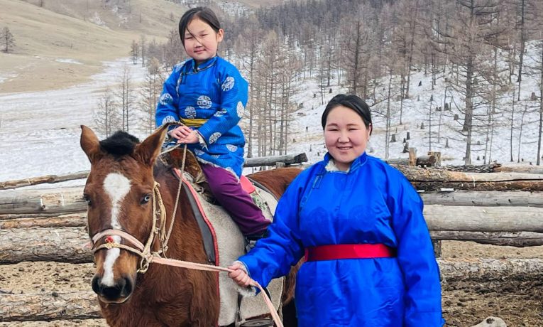Mongolian families receive the gift of healed hearts.