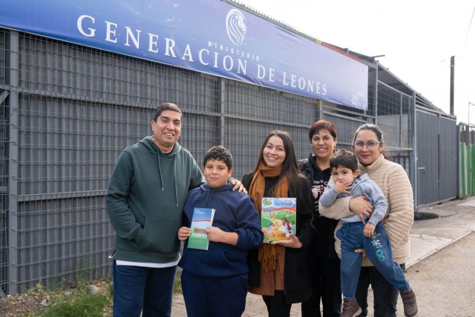Chilean church leaders and family of The Greatest Journey student