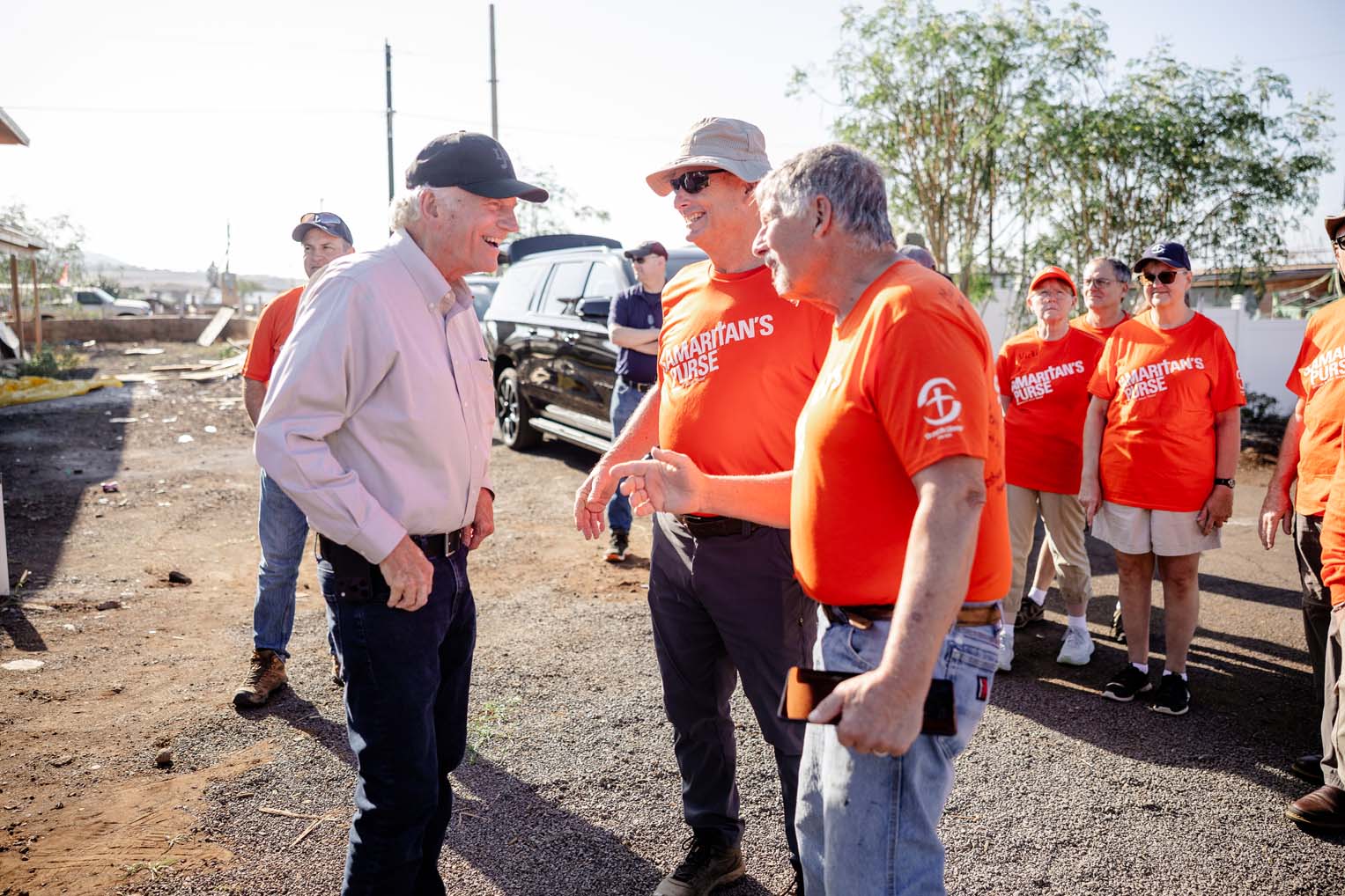 Graham expresses gratitude for all the volunteers who have joined the rebuild effort in Lahaina.