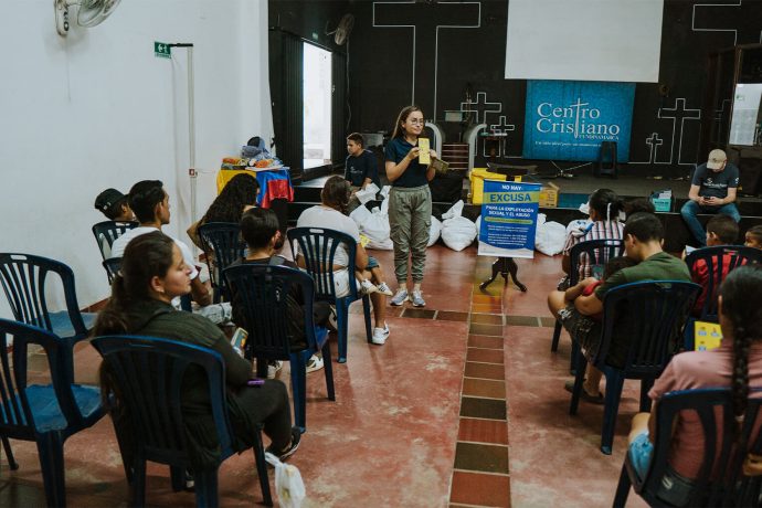 Beyond just going home with a food bundle, families hear the Gospel and are connected with local Samaritan's Purse church partners in the area for continued support. 