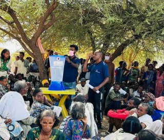As drought tightened its grip on Yakir Kebele in Ethiopia’s Tigray region, families heard that help had finally arrived from Samaritan's Purse.