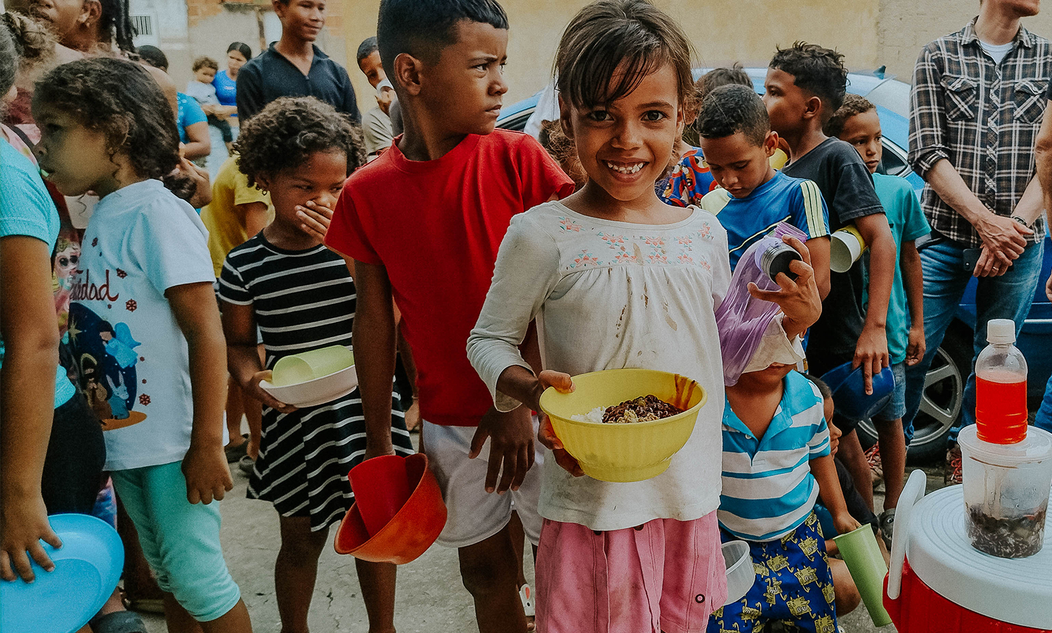 Samaritan's Purse is supporting local churches to help feed hungry Venezuelans.
