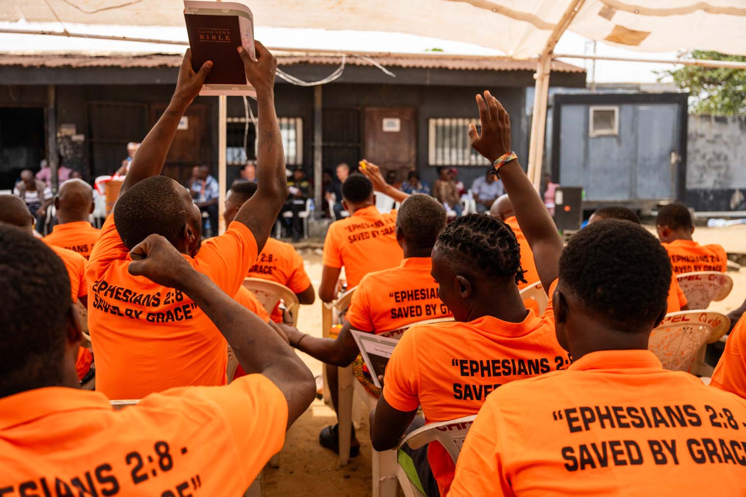 Many inmates have come to faith in Jesus Christ as Lord and Savior and are experiencing hope and freedom.