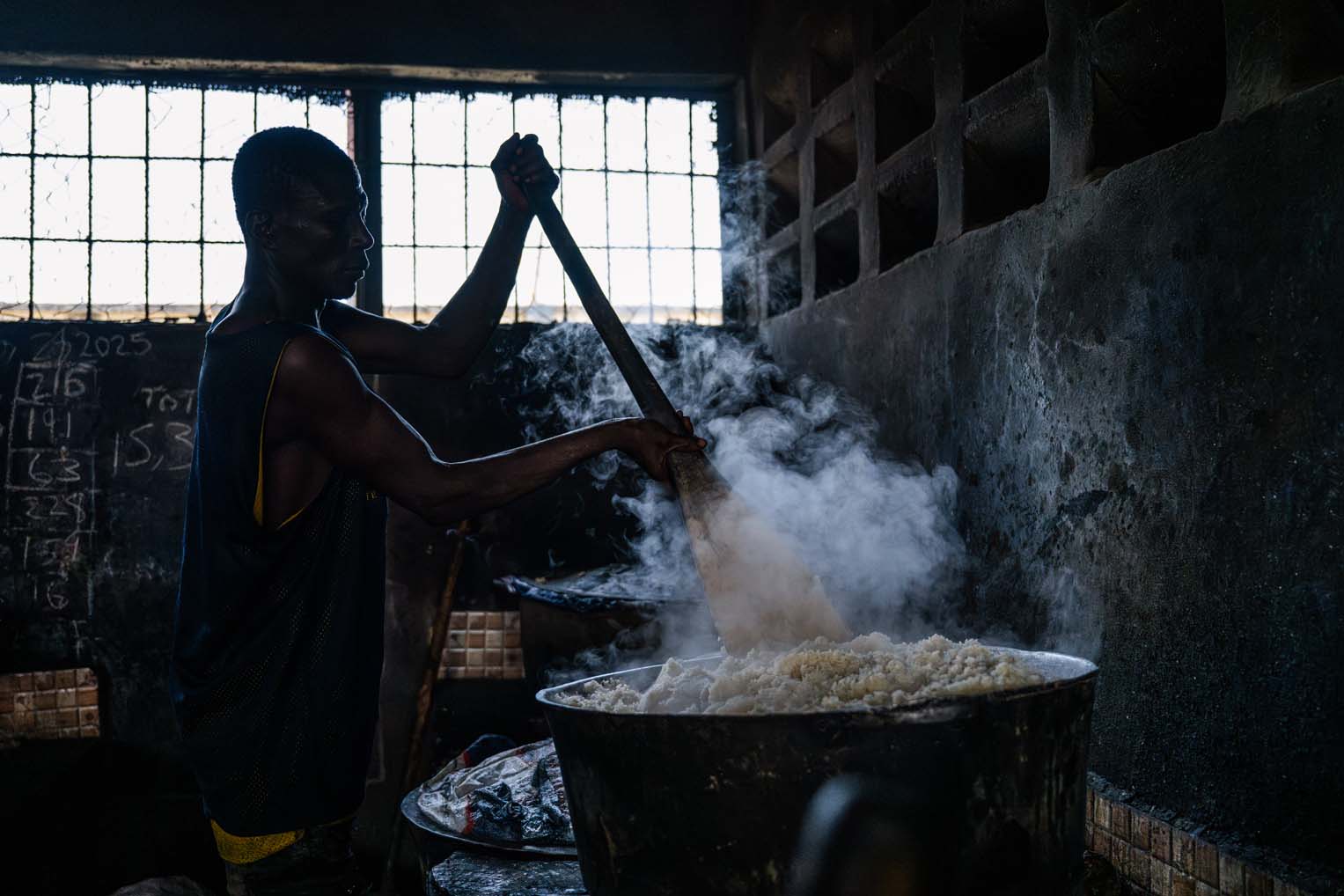 Water is essential to prison life, including the preparation of the hot meals provided with food and supplies from Samaritan's Purse.