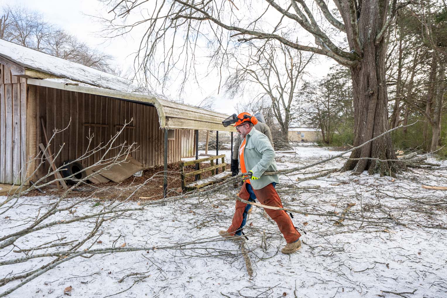 Volunteers have been serving in multiple communities from four locations in three states.