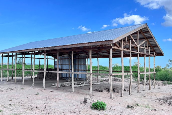 New roof for Pastor Martin's church