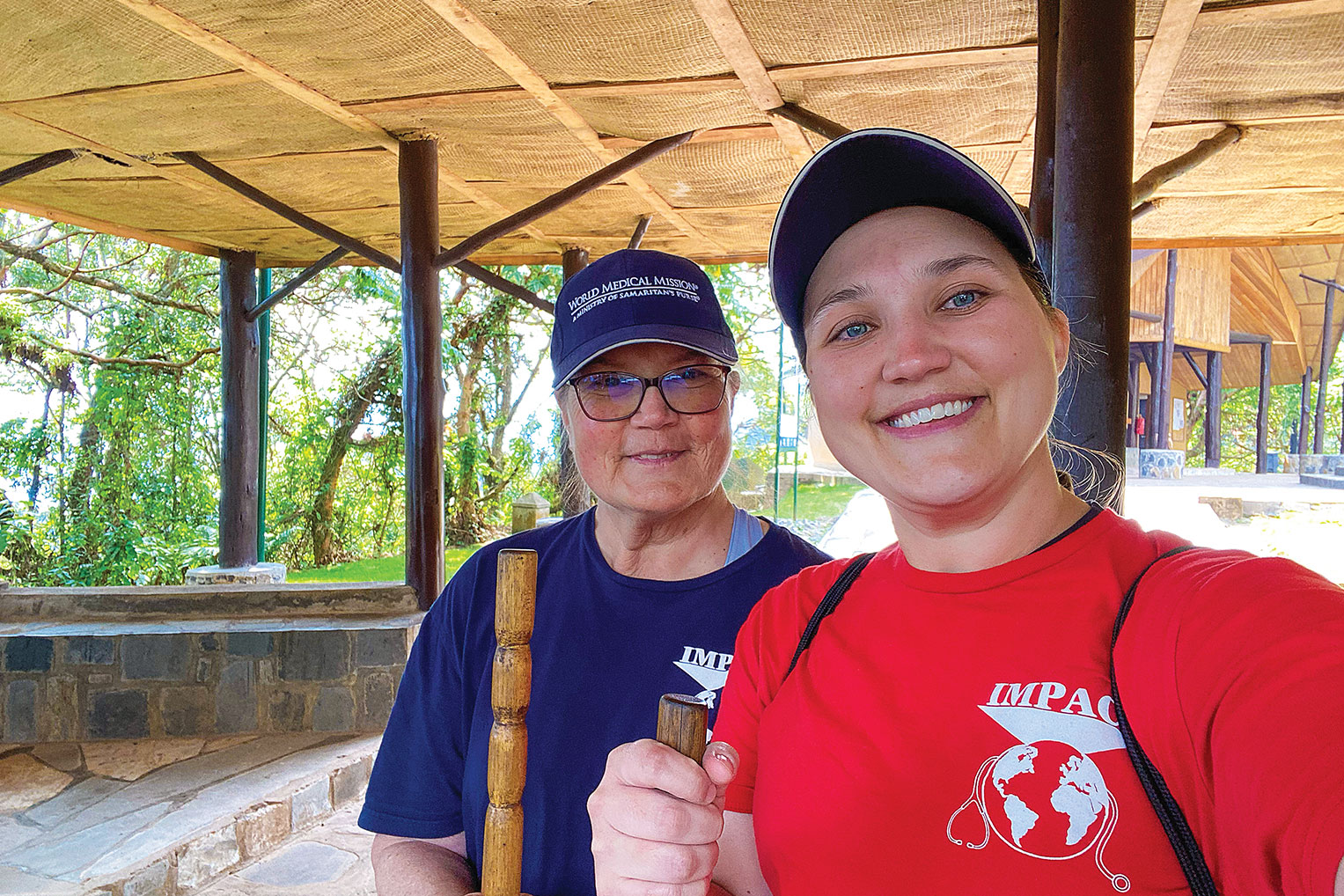 También disfrutaron el tiempo explorando los alrededores.
