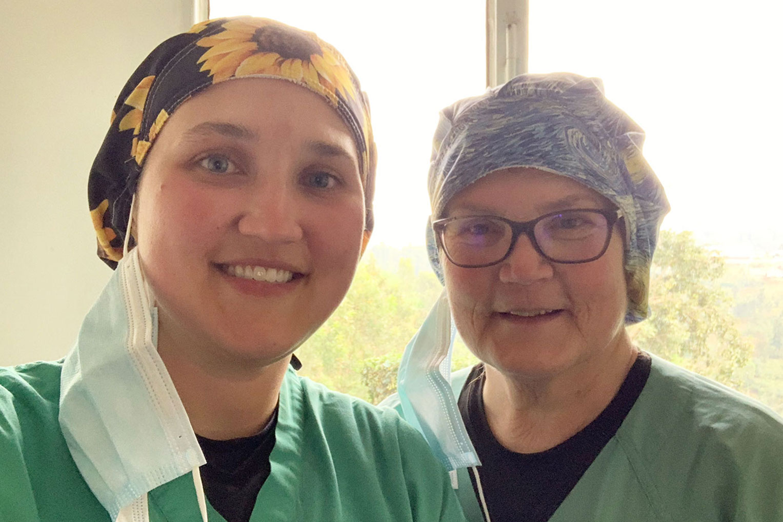 The Lunds served in a variety of roles, ministering to patients in Jesus' Name.