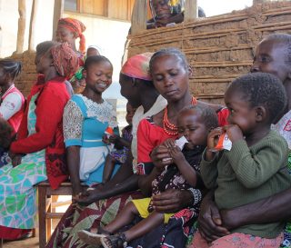 Mothers in Gety attend Samaritan's Purse health and nutrition screenings and training events. Our teams help prevent and treat acute malnutrition.