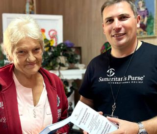 Maria with Samaritan's Purse medical provider