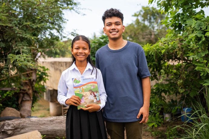 The Greatest Journey teacher with his student