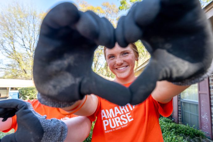 Youth leaders: prayerfully consider gathering a group of young volunteers to serve as the hands and feet of Jesus with Samaritan's Purse and give the gift of the Gospel to those in need. 