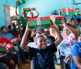 We praise God that He uses Operation Christmas Child to turn many young people to Himself!
