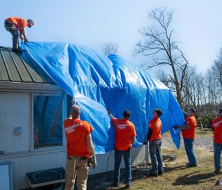 Samaritan's Purse volunteers are serving in Michigan after a deadly and destructive storm.