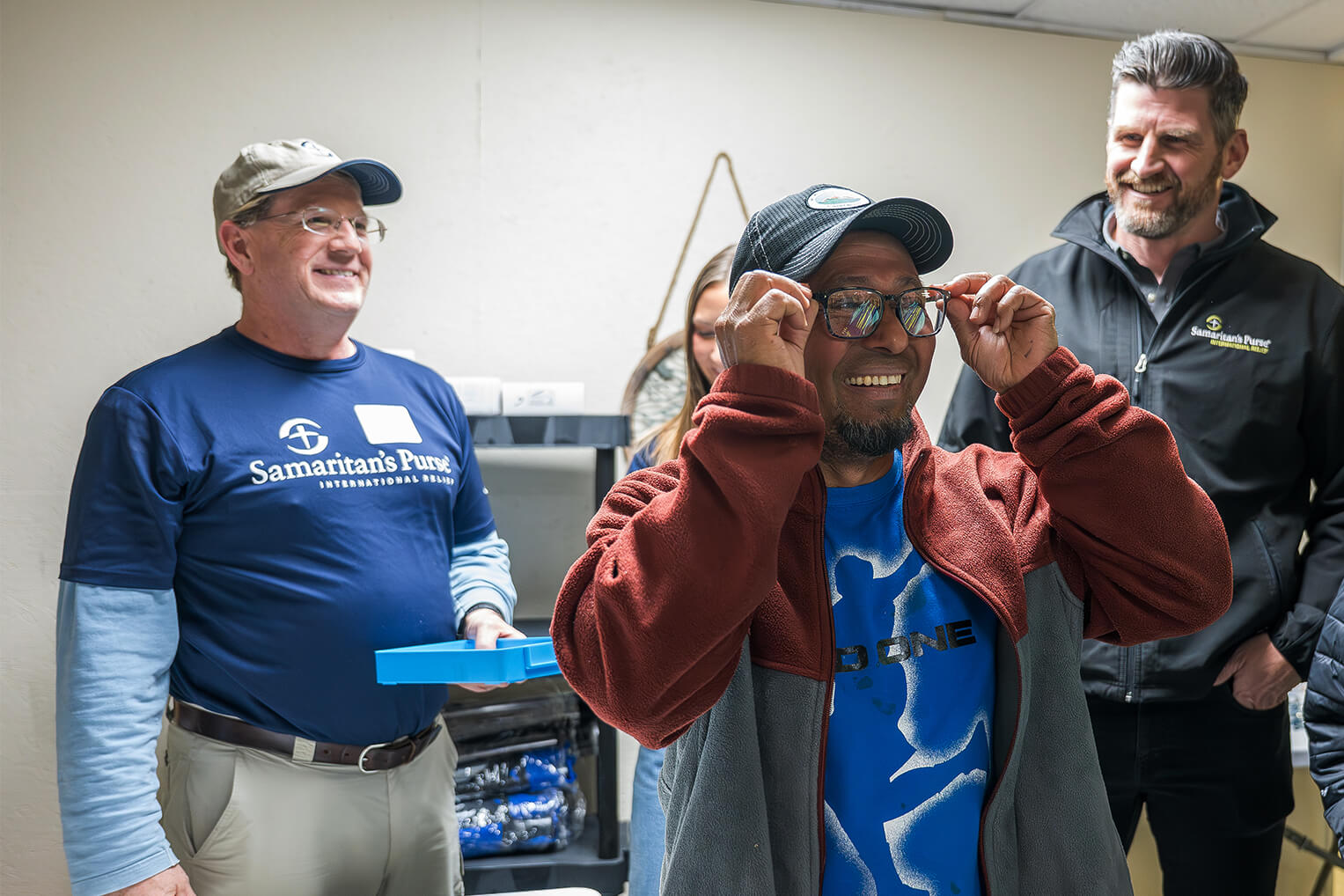 Marco es uno de los muchos pacientes que recibieron atención durante el Compromiso Médico con la Comunidad en Burnsville, Carolina del Norte, los días 28 y 29 de marzo.