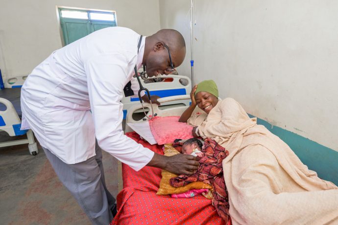 After an arduous journey and fearing for her life, Rawya can rest at Katcha Hospital knowing her baby boy is alive and healthy. 