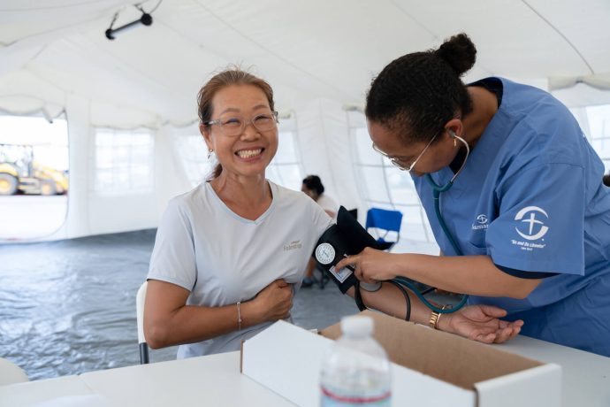Aega's harrowing experience during Typhoon Sinlaku left her life in disarray. But at our clinic, she found healing for both body and soul. 