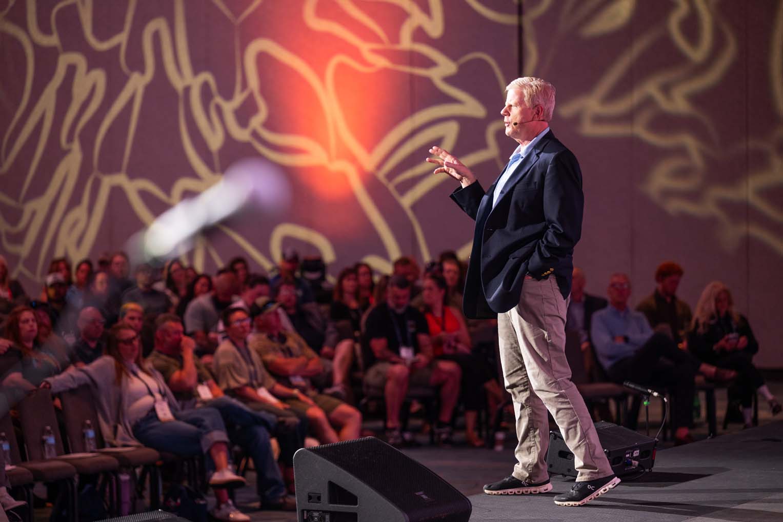 Jonathan Falwell, chancellor of Liberty University and senior pastor of Thomas Road Baptist Church, reminded couples of their purpose in God's Kingdom.