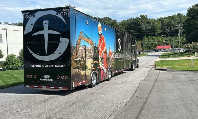 La unidad de ayuda en caso de desastres número 3 de Samaritan’s Purse partió desde nuestras oficina y almacén Wilkes en North Wilkesboro, Carolina del Norte, el 18 de abril.