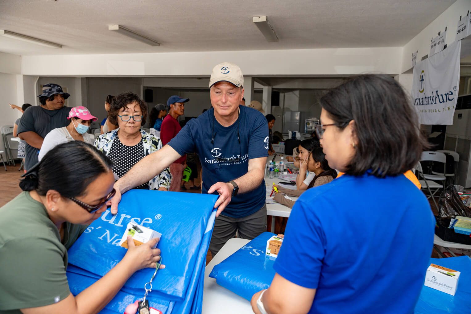 Our teams continue to serve in Jesus' Name.