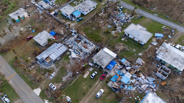 The typhoon whirled through the Northern Mariana Islands for three days, ripping apart anything that wasn't built of concrete. Parts of Temara's house were no exception. 
