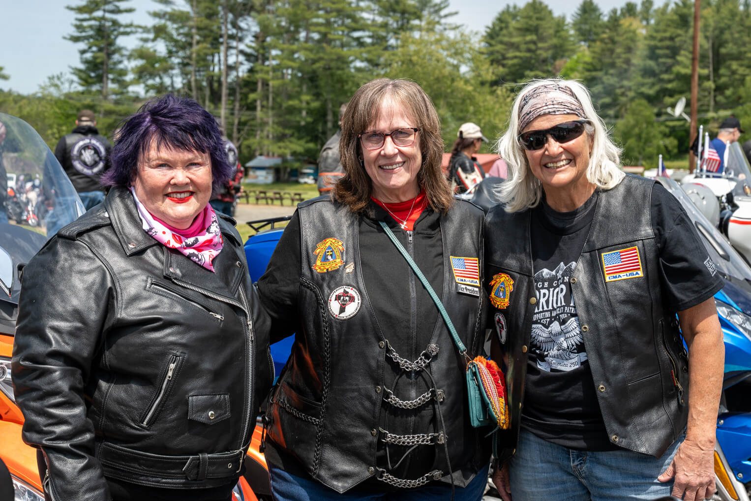 2649US-2370 Varios conductores de la Christian Motorcyclists Association asistieron al evento en apoyo a Operation Heal Our Patriots.