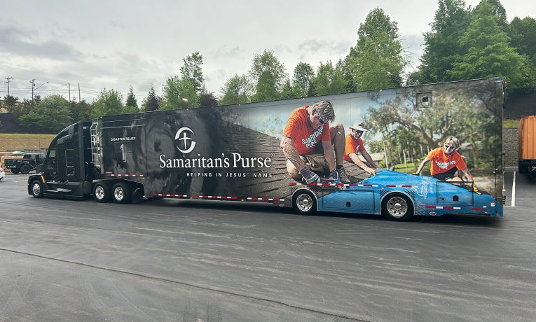 Samaritan's Purse has deployed Disaster Relief Unit #1 to south Georgia where wildfires have burned for weeks and destroyed many homes.