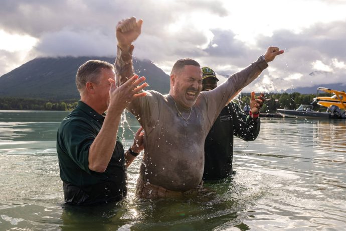 Since Operation Heal Our Patriots started in 2012, over 1,100 individuals have been baptized by our chaplains in the waters of Lake Clark. 