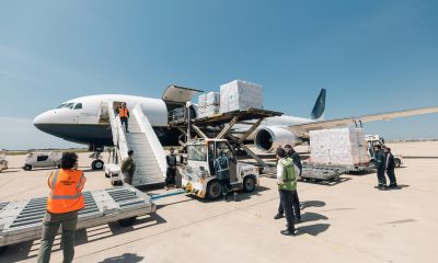 Airlifts to Beirut, Lebanon, are bringing urgently needed relief to people on the move.