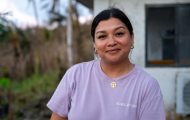Temara prayed for God to save her and her children as Typhoon Sinalaku hit her island community. He saved them, and gave the mother of two a newfound perspective of peace and gratitude.