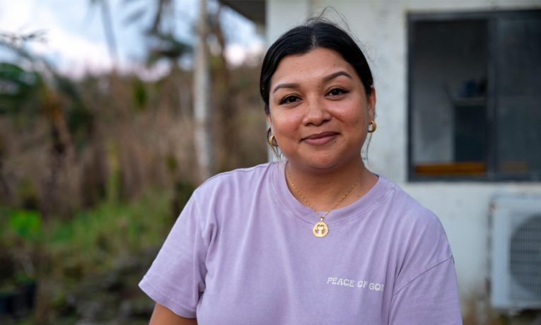 Temara prayed for God to save her and her children as Typhoon Sinalaku hit her island community. He saved them, and gave the mother of two a newfound perspective of peace and gratitude.