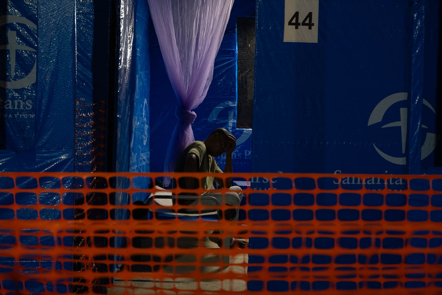 Bobo arrived at the Ebola Treatment Center in Bunia when he began to have symptoms.