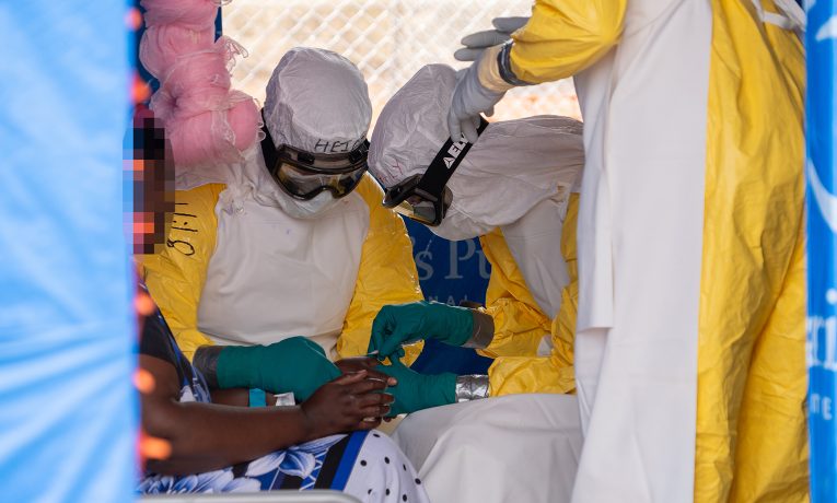 Samaritan's Purse and local healthcare workers are treating Ebola patients in Bunia, Democratic Republic of the Congo.