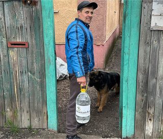 Ukrainian brings home fresh water from Samaritan's Purse
