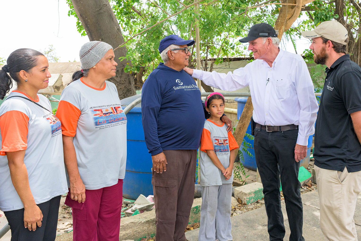 Graham met with Pastor Eusebio and his family, encourage them and praying over them as they continue to serve fellow Venezuelans in Jesus' Name.